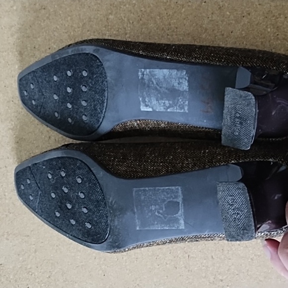 Lifestride Brown Tweed Heels 8.5 - Picture 7 of 9